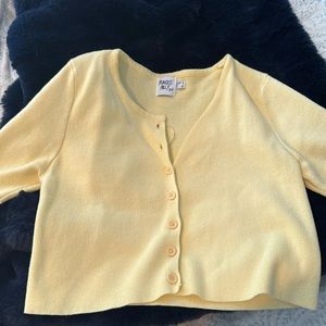Knit Cardigan T shirt